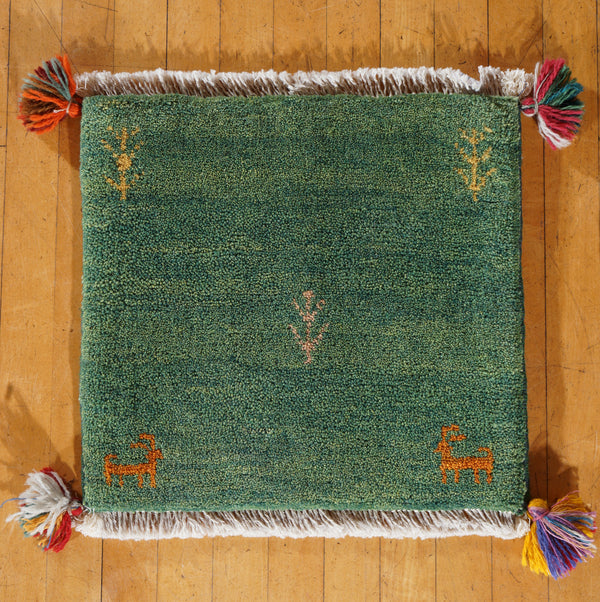 Gabbeh Poshti - 40 x 40 cms